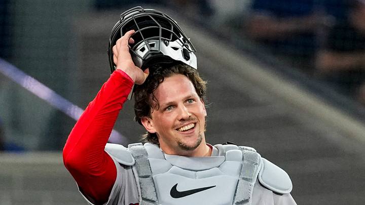 Boston Red Sox catcher Adley Rutschman (31).