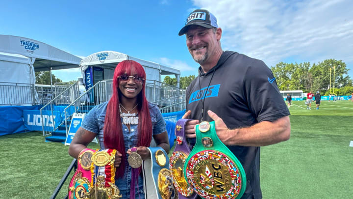 Detroit Lions head coach Dan Campbell Detroit Lions head coach Dan Campbell