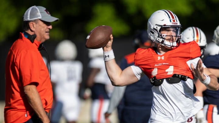 Auburn Tigers QB coach Kent Austin comes clean on how he plans on training Jackson Arnold