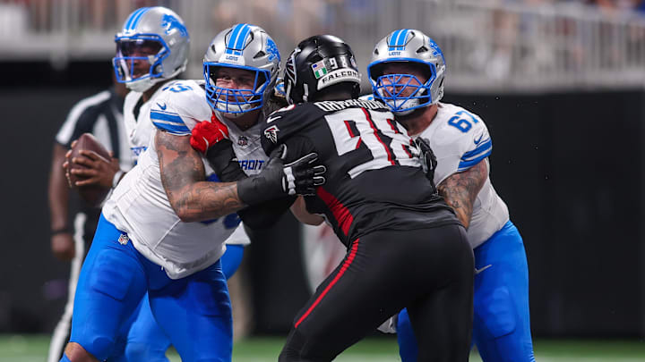 Second-year defensive lineman Ruke Orhorhoro is being counted on to have a breakout year for the Atlanta Falcons. Second-year defensive lineman Ruke Orhorhoro is being counted on to have a breakout year for the Atlanta Falcons.