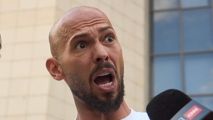 Andrew Tate released from custody on August 8, 2024.