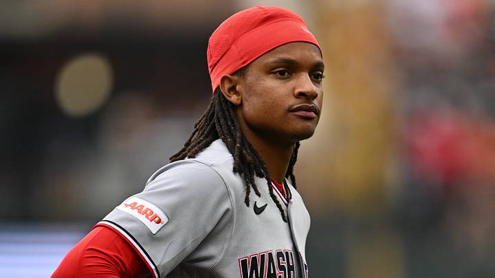Washington Nationals shortstop CJ Abrams Washington Nationals shortstop CJ Abrams