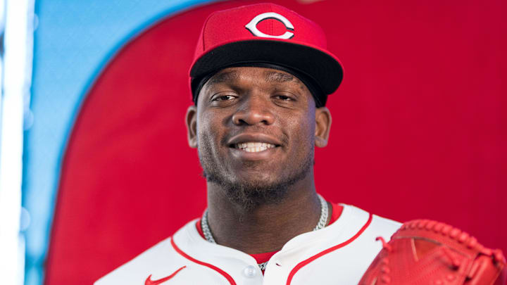 Cincinnati Reds pitcher Luis Mey