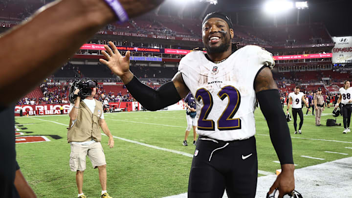 Henry has rushed for 873 yards in seven games this season.