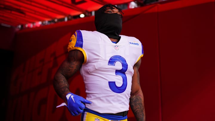 Los Angeles Rams running back Cam Akers