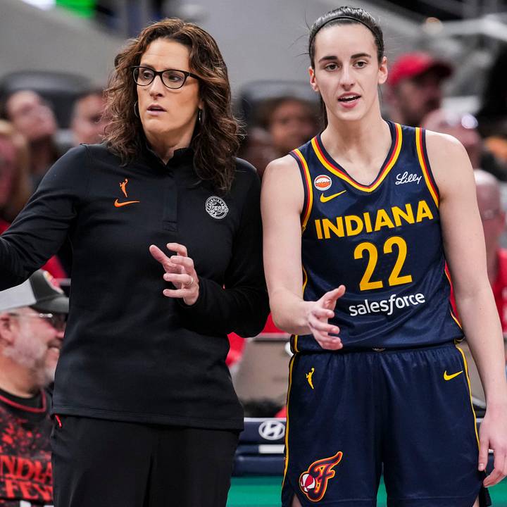 Caitlin Clark and Stephanie White's Chest Bump Deserves To Go Viral Too