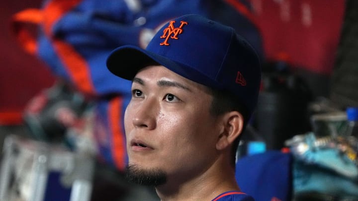 New York Mets pitcher Kodai Senga (34)