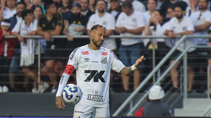 Neymar é o camisa 10 do Peixe