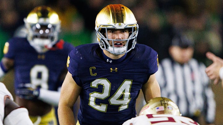 Notre Dame vs. Indiana football score prediction 2024