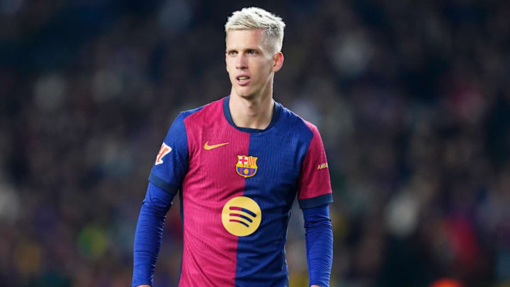 Dani Olmo's future at Barcelona is uncertain.