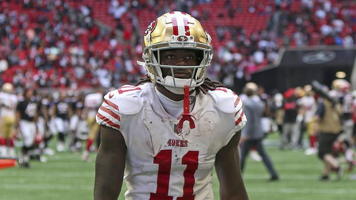 San Francisco 49ers wide receiver Brandon Aiyuk (11) San Francisco 49ers wide receiver Brandon Aiyuk (11)
