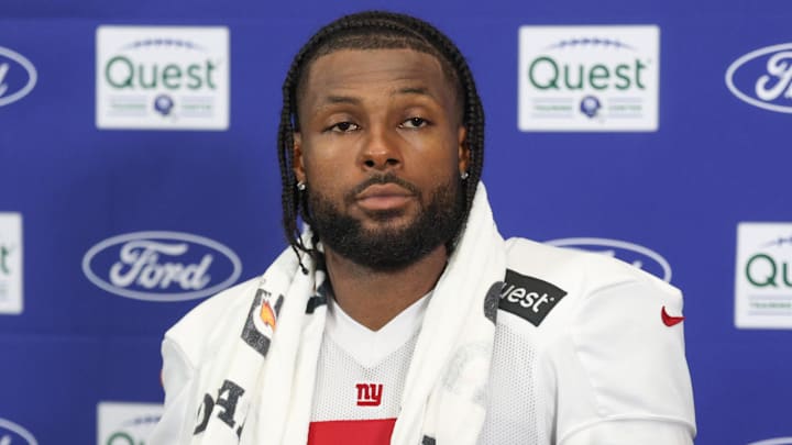 New York Giants linebacker Kayvon Thibodeaux  