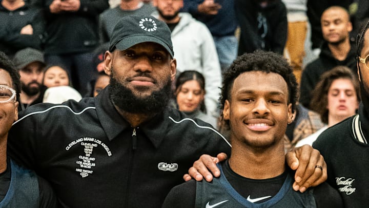 LeBron ha expresado el deseo de jugar junto a Bronny en la NBA
