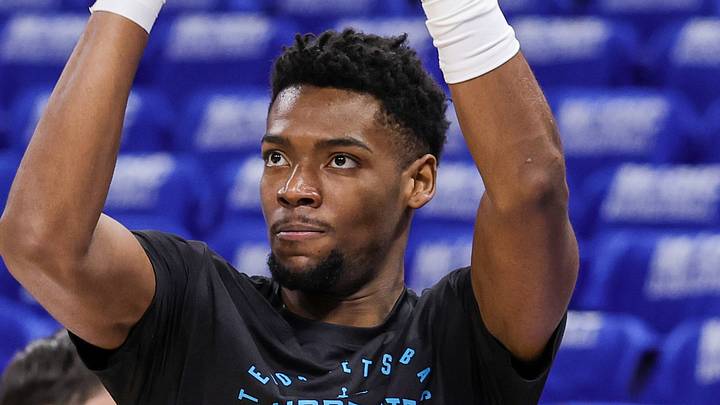 Apr 17, 2026; Orlando, Florida, USA; Charlotte Hornets forward Brandon Miller (24) warms up before the game against the Orlando Magic during the play-in rounds of the 2026 NBA Playoffs at Kia Center. Mandatory Credit: Mike Watters-Imagn Images Apr 17, 2026; Orlando, Florida, USA; Charlotte Hornets forward Brandon Miller (24) warms up before the game against the Orlando Magic during the play-in rounds of the 2026 NBA Playoffs at Kia Center. Mandatory Credit: Mike Watters-Imagn Images