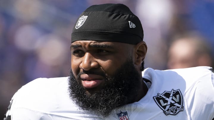 Las Vegas Raiders - defensive tackle Christian Wilkins Las Vegas Raiders - defensive tackle Christian Wilkins