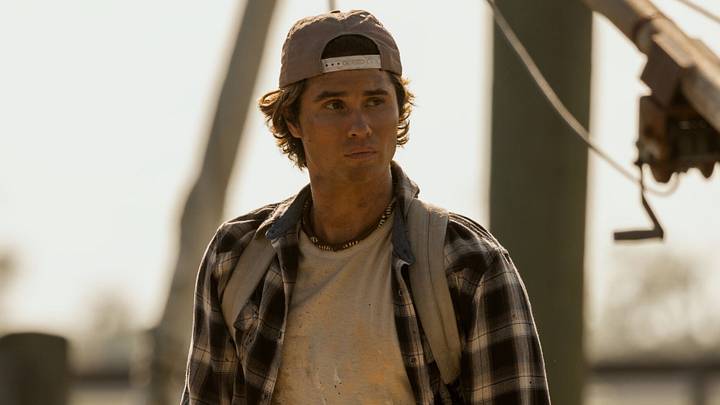 Outer Banks. Chase Stokes as John B in episode 503 of Outer Banks. Cr. Jackson Lee Davis/Netflix © 2026 Outer Banks. Chase Stokes as John B in episode 503 of Outer Banks. Cr. Jackson Lee Davis/Netflix © 2026