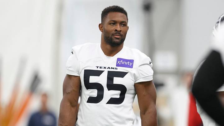 Houston Texans defensive end Danielle Hunter (55) Houston Texans defensive end Danielle Hunter (55)