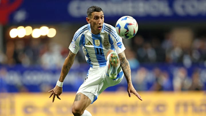 Ángel Di María será titular con Argentina en el partido frente a Perú