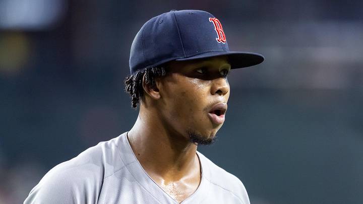 Boston Red Sox pitcher Brayan Bello (66).