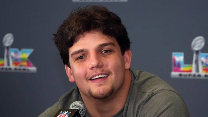 New England Patriots offensive tackle Will Campbell (66).
