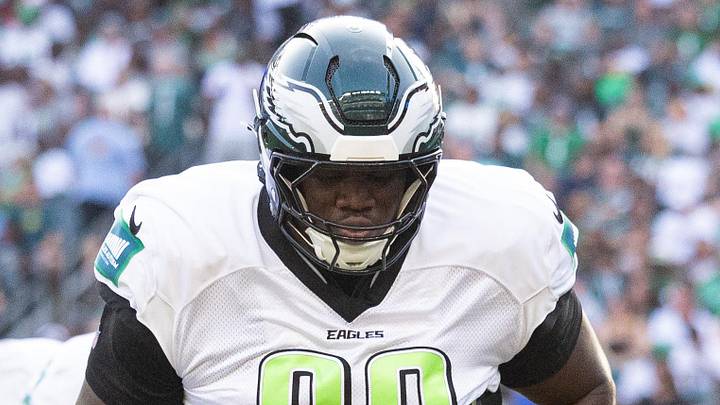 Philadelphia Eagles defensive tackle Jordan Davis Philadelphia Eagles defensive tackle Jordan Davis