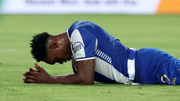 Samu Aghehowa, a goal machine in the Portugal Liga, scored twice at the Club World Cup