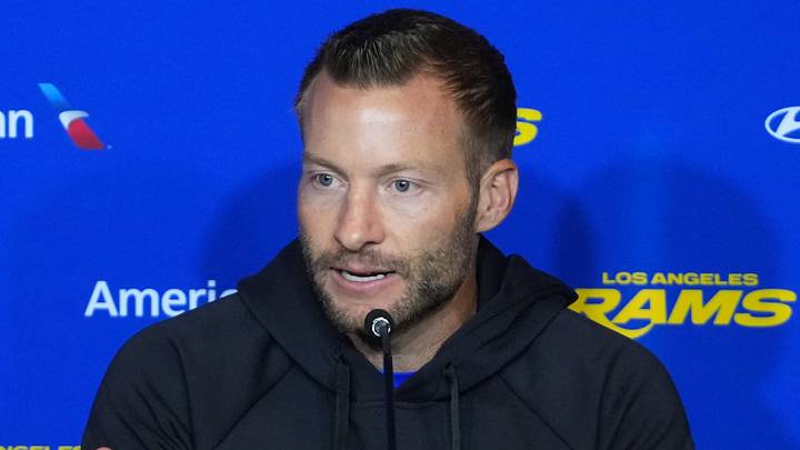 Los Angeles Rams head coach Sean McVay. Los Angeles Rams head coach Sean McVay.