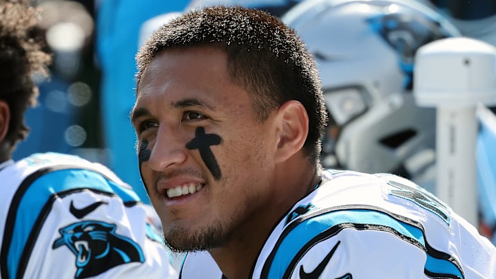 Carolina Panthers wide receiver Tetairoa McMillan