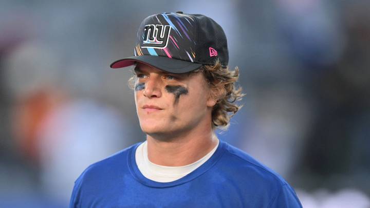 New York Giants quarterback J.J. McCarthy New York Giants quarterback J.J. McCarthy