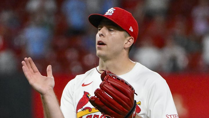 St. Louis Cardinals relief pitcher Ryan Helsley