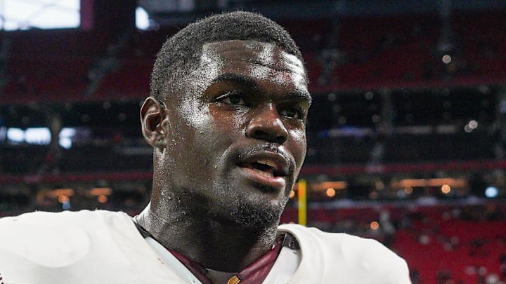 Former Washington Commanders linebacker Jamin Davis 