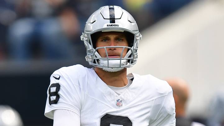 Las Vegas Raiders quarterback Kirk Cousins