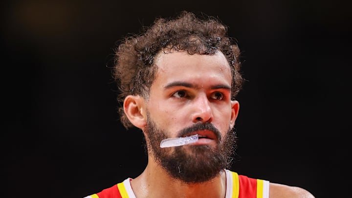 Atlanta Hawks guard Trae Young in action against the New York Knicks.