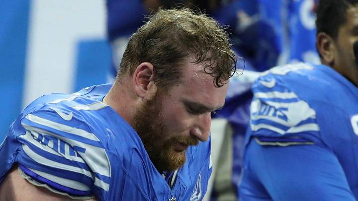 Detroit Lions center Frank Ragnow Detroit Lions center Frank Ragnow