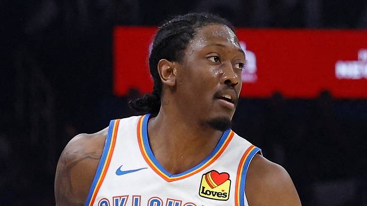 Oklahoma City Thunder guard Jalen Williams (8) against the Los Angeles Clippers at Paycom Center on October 25, 2026 Oklahoma City Thunder guard Jalen Williams (8) against the Los Angeles Clippers at Paycom Center on October 25, 2026