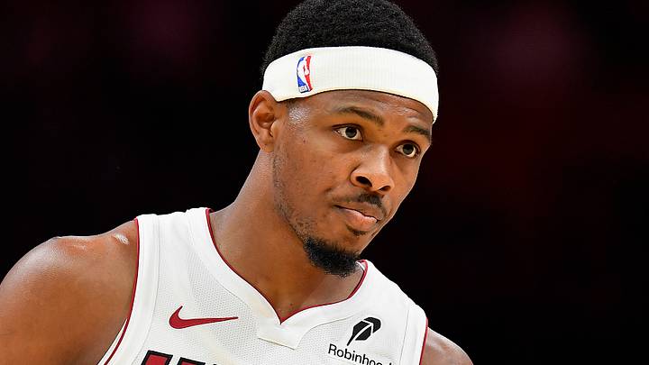 Oct 10, 2026; Miami, Florida, USA; Head shot of Miami Heat point guard Ryan Conwell (4) at Kaseya Center. Mandatory Credit: Michael Laughlin-Imagn Images Oct 10, 2026; Miami, Florida, USA; Head shot of Miami Heat point guard Ryan Conwell (4) at Kaseya Center. Mandatory Credit: Michael Laughlin-Imagn Images