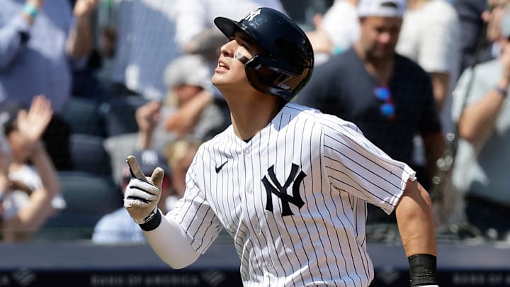 Volpe consiguió el primer grand slam de su carrera con los Yankees