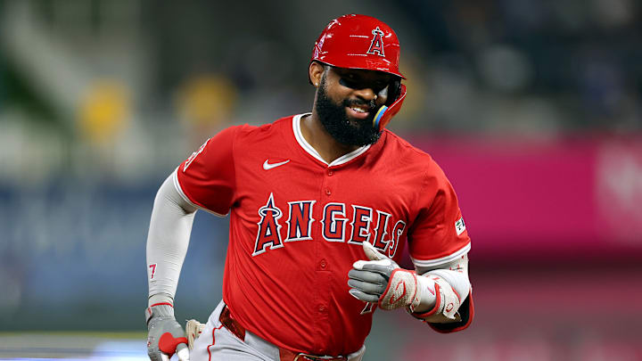 Los Angeles Angels outfielder Jo Adell