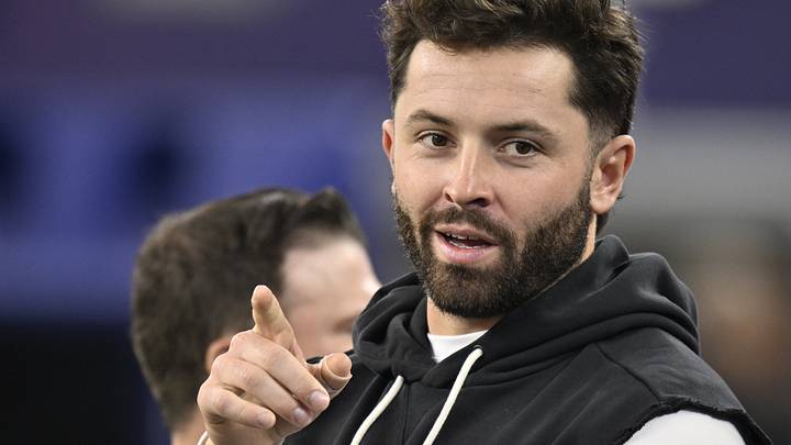 Oct 8, 2026; Arlington, Texas, USA; Tampa Bay Buccaneers quarterback Baker Mayfield (6) on the field before the start of the game against the Dallas Cowboys at AT&T Stadium. Mandatory Credit: Jerome Miron-Imagn Images Oct 8, 2026; Arlington, Texas, USA; Tampa Bay Buccaneers quarterback Baker Mayfield (6) on the field before the start of the game against the Dallas Cowboys at AT&T Stadium. Mandatory Credit: Jerome Miron-Imagn Images