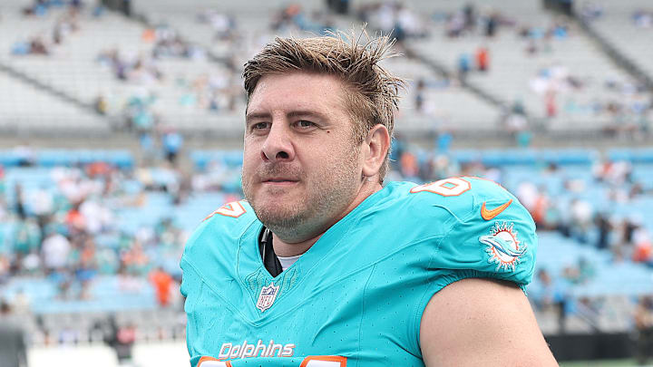 Miami Dolphins offensive lineman Daniel Brunskill