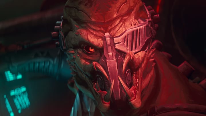 A scene still from 20th Century Studios' PREDATOR: KILLER OF KILLERS, exclusively on Hulu.