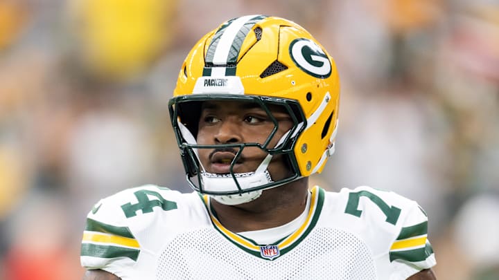 Offensive lineman Elgton Jenkins Offensive lineman Elgton Jenkins