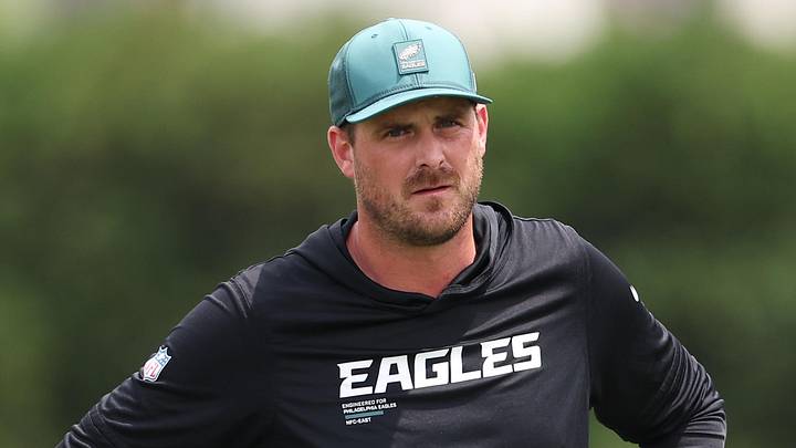Philadelphia Eagles offensive coordinator Sean Mannion