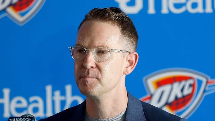 Thunder general manager Sam Presti joined the Spurs in 2000.

thun