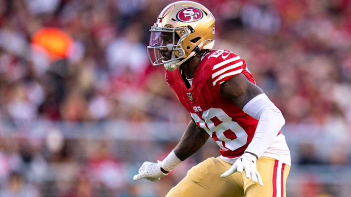 San Francisco 49ers cornerback Darrell Luter Jr. (28) during the third quarter against the New Orleans Saints at Levi's Stadium.
