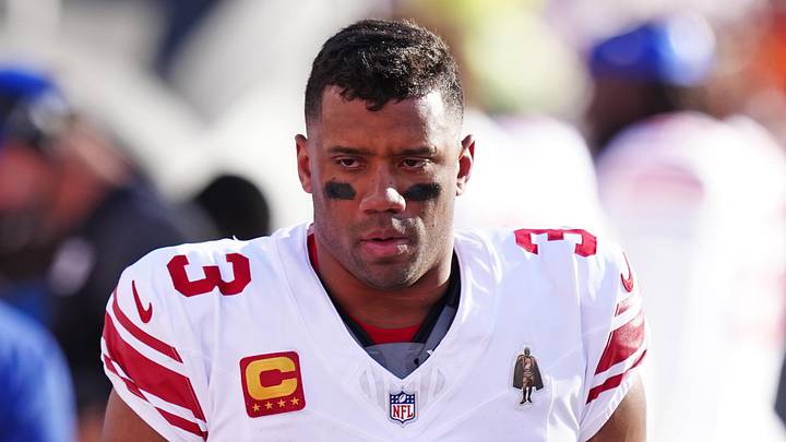 New York Giants quarterback Russell Wilson (3) 