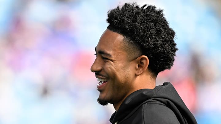 Carolina Panthers quarterback Bryce Young