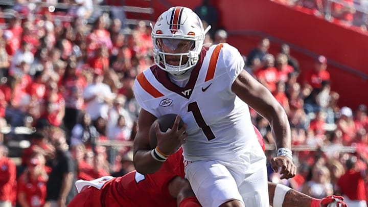 Kyron Drones hopes to be healthy as Virginia Tech embarks on a critical 2025 football season. Kyron Drones hopes to be healthy as Virginia Tech embarks on a critical 2025 football season.
