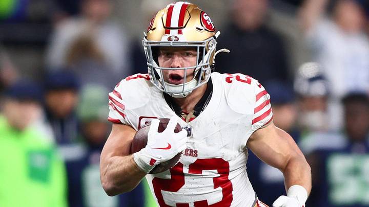 San Francisco 49ers running back Christian McCaffrey