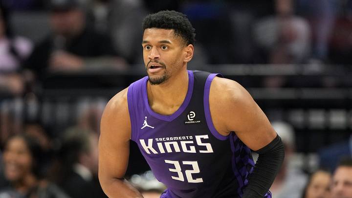 Apr 3, 2026; Sacramento, California, USA; Sacramento Kings center Dylan Cardwell (32) during the second quarter against the New Orleans Pelicans at Golden 1 Center. Mandatory Credit: Darren Yamashita-Imagn Images Apr 3, 2026; Sacramento, California, USA; Sacramento Kings center Dylan Cardwell (32) during the second quarter against the New Orleans Pelicans at Golden 1 Center. Mandatory Credit: Darren Yamashita-Imagn Images